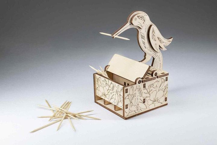 Produktbild Eco Wood Art Zahnstocher-Spender - Vogel