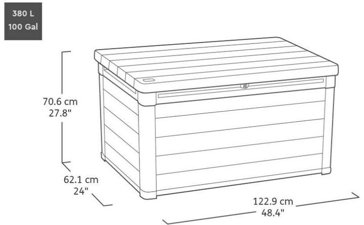 Image du produit Keter Boîte de pont 100