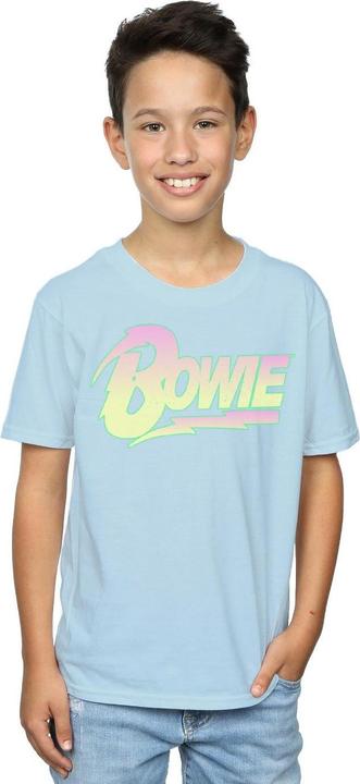 Produktbild David Bowie Neon Logo TShirt Jungen (152, 158)