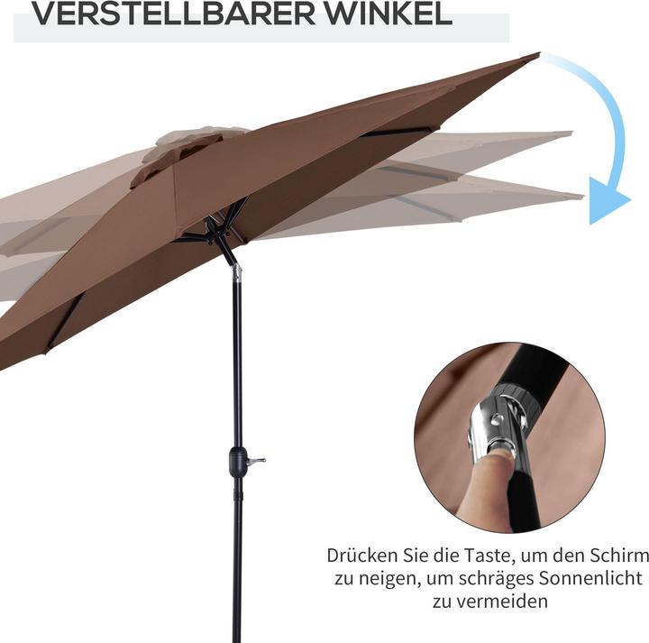 Produktbild Outsunny Knickschirm (3 m)