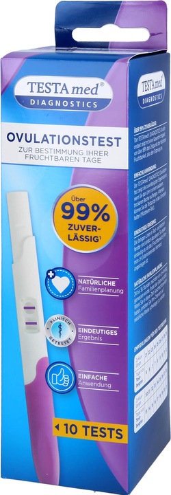 Produktbild TESTAmed Ovulationstest, 10 St TES