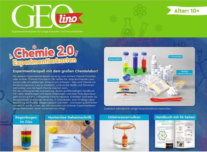 Produktbild Franzis Experimentierkasten GEOlino, Altersempfehlung ab: 10