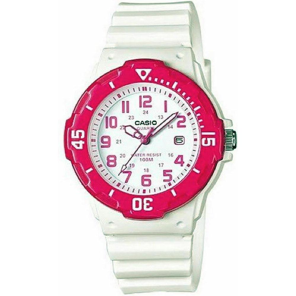 Casio, Armbanduhr, Collection, Weiss, (34 mm)