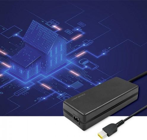 Produktbild Qoltec 51031 Power Adapter Skirta Lenovo 135W 20V 6.75A Slim Tip Pin Power Kabelis (135 W)