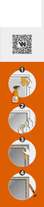 Actual product image Windhager Insect Stop with Velcro tape (100 x 130 cm)