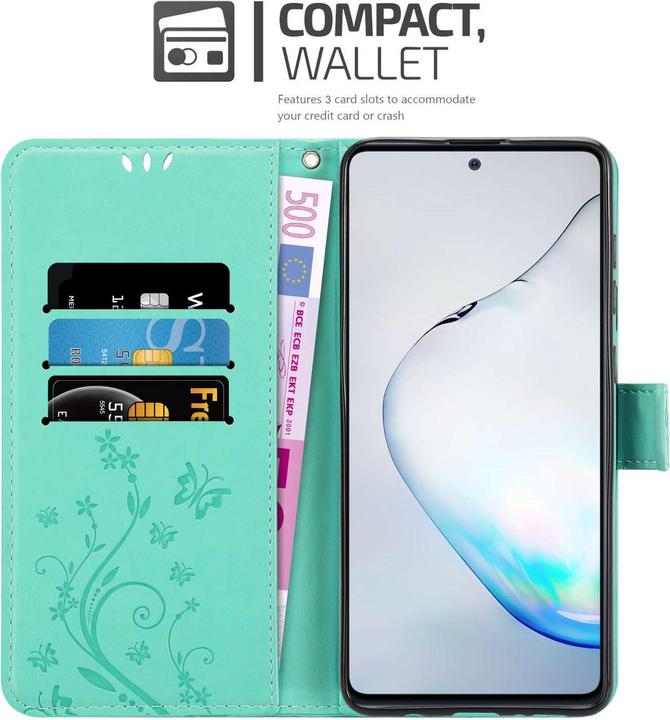 Image du produit Cadorabo Coque pour Samsung Galaxy A81 / NOTE 10 LITE / M60s pour Fleur Book (Samsung Galaxy A81, Samsung Galaxy Note 10 Lite)