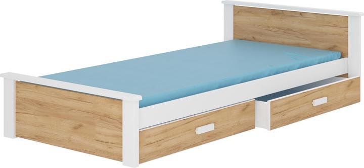 Immagine prodotto ADRK Furniture Letto con materasso ALDEX 180x80 (80 x 180 cm)