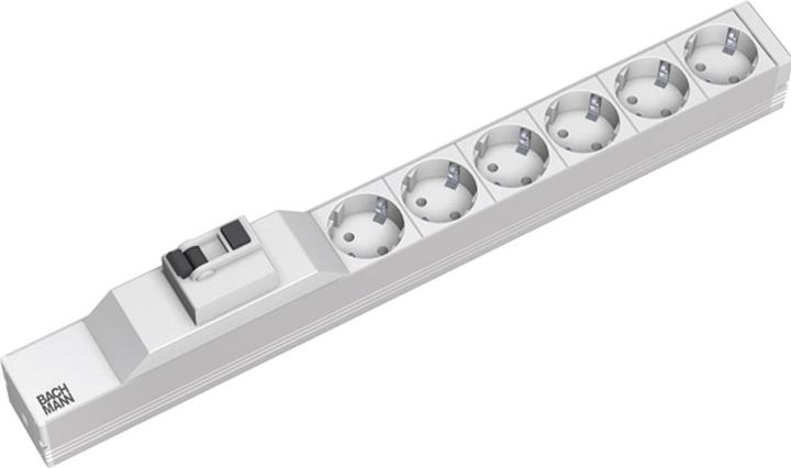 Produktbild Bachmann Verlängerungsschnur (Rack (6 x, CEE 7/3, 2 m)