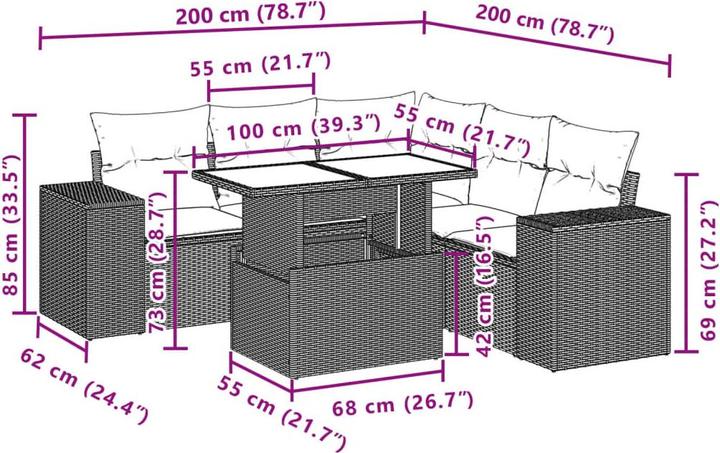 Produktbild vidaXL Miller