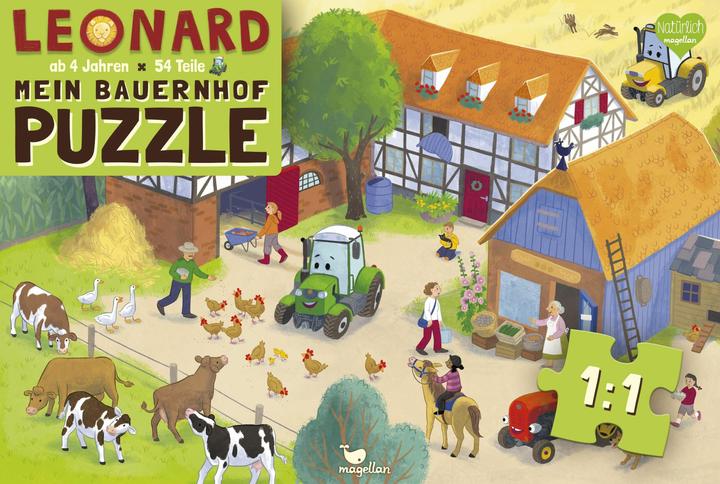 Leonard - Mein Bauernhof-Puzzle (54 pezzi)