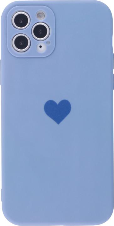 Produktbild PhoneLook Hülle Silikon Mat Herz lavendel (Apple iPhone 12 Pro Max)