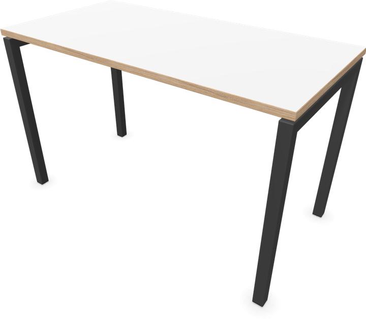 Blanc, Bois, Gris foncé