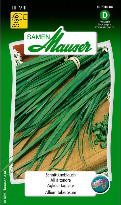 Image du produit Samen Mauser Ail à tondre (Graines d'herbes aromatiques)