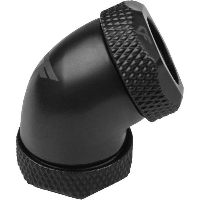 Nanoxia CF 30° Hard Tube Adapter - Ø, Wasserkühlung Anschluss, Schwarz
