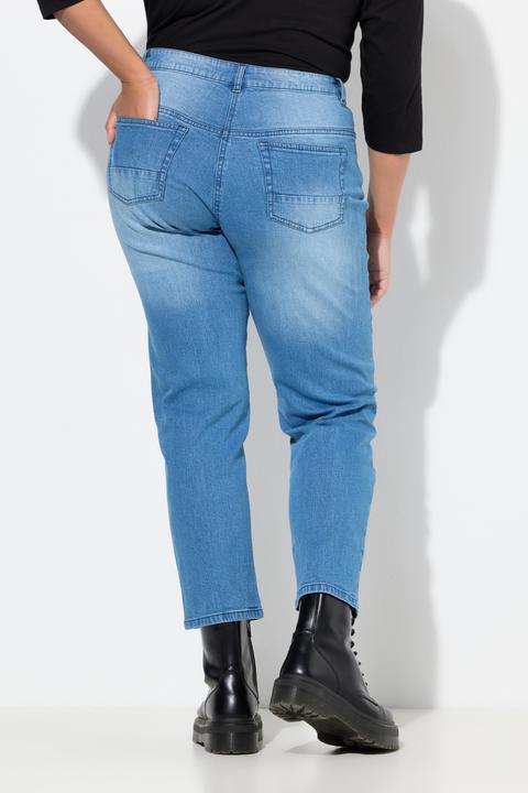 Actual product image Angel of Style Boyfriend-Jeans, destroyed mit Prints, 5-Pocket (46)