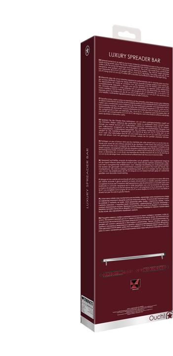 Immagine prodotto Ouch! Luxury Spreader Bar - Burgundy