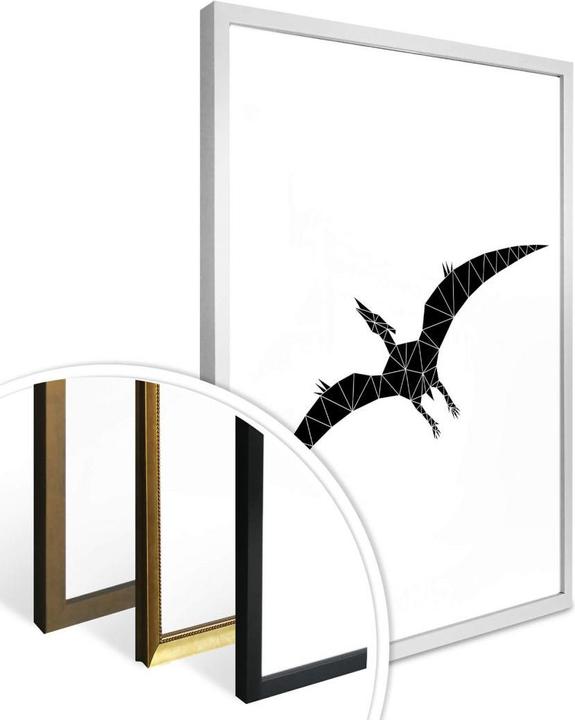 Produktbild Trenddeko Geometric Dinosaur Pterodactylus (50 x 60 cm)