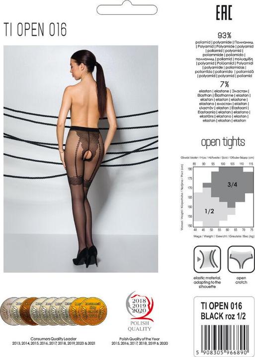 Produktbild Passion Strumpfhose ouvert "Thiophene 016" (20DEN) (XS)