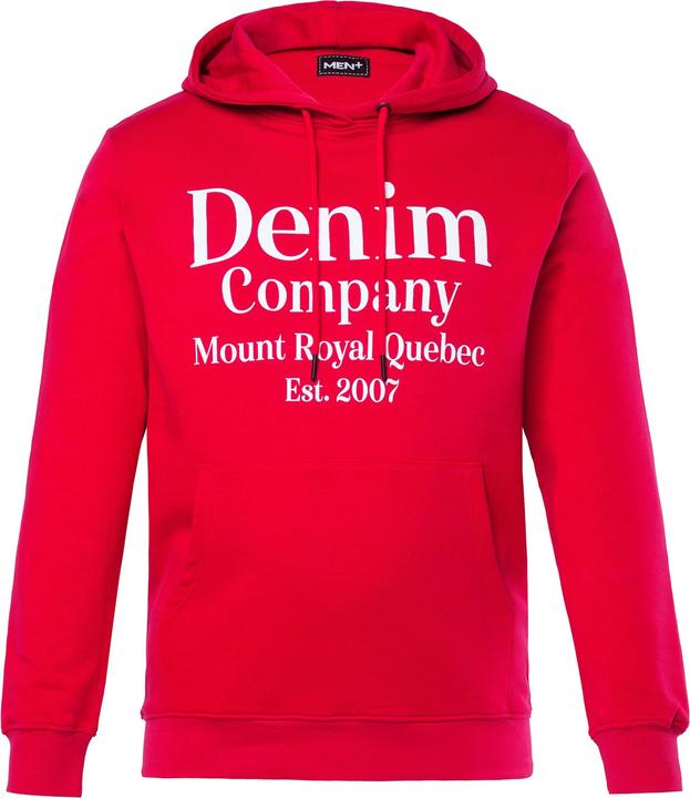 Produktbild Men+ Hoodie, Kapuzensweater, Brustprint, Kängurutasche (6XL)