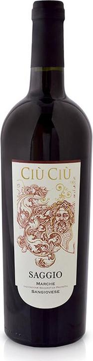 Ciù Ciù Saggio Marche IGP Sangiovese (1 x 75 cl, 2018)