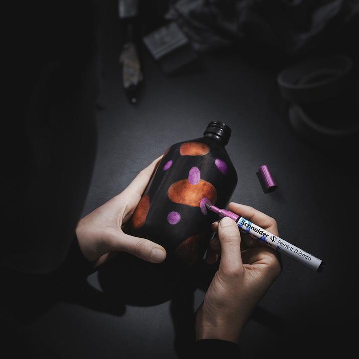 Image du produit Schneider Marqueur métallique Paint-It 010 0,8mm étui de 4 pièces (4x)