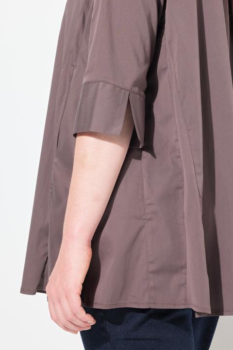 Produktbild Ulla Popken Bluse, Godet-Einsätze, A-Linie, 3/4-Arm (46, 48)