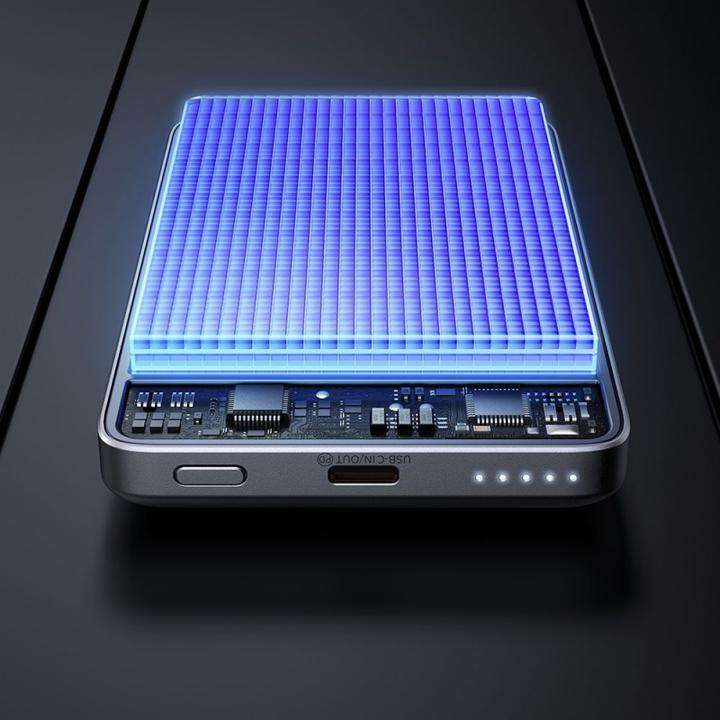 Actual product image Mcdodo 20W 10000mAh magnetic powerbank MC-4651 (10000 mAh, 20 W, 37 Wh)