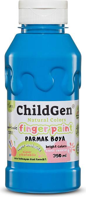 Super washable finger paint blue