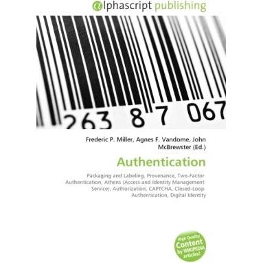 Authentication, Fachbücher von John McBrewster, Agnes F. Vandome, Frederic P. Miller