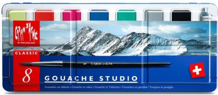 Produktbild Caran d'Ache Gouache Studio Tabletten Metallschachtel (Mehrfarbig)