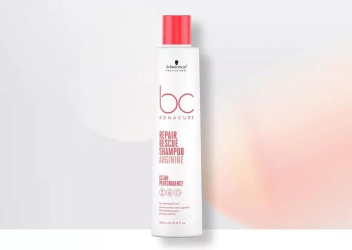 Produktbild Schwarzkopf Repairing Shampoo Bonacure Repair Rescue Arginina (250 ml) (250 ml, Flüssiges Shampoo)