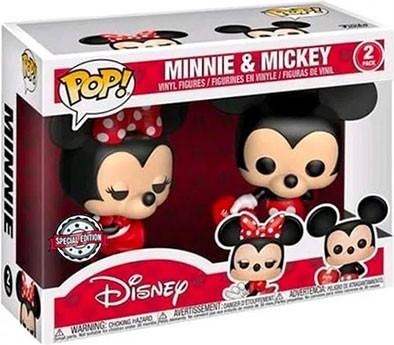 Actual product image Funko Pop! Disney : Mickey & Minnie 2 Pack