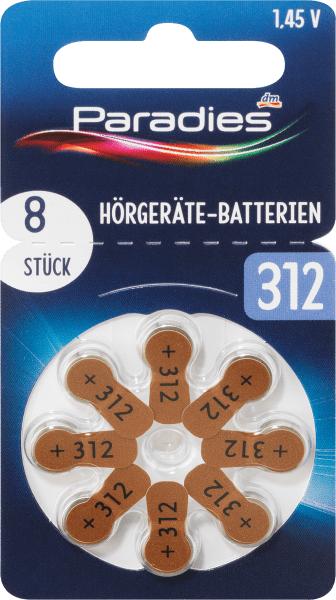 Immagine prodotto Paradies Batteria per apparecchi acustici tipo 312 MP8 (8 pz., A312)