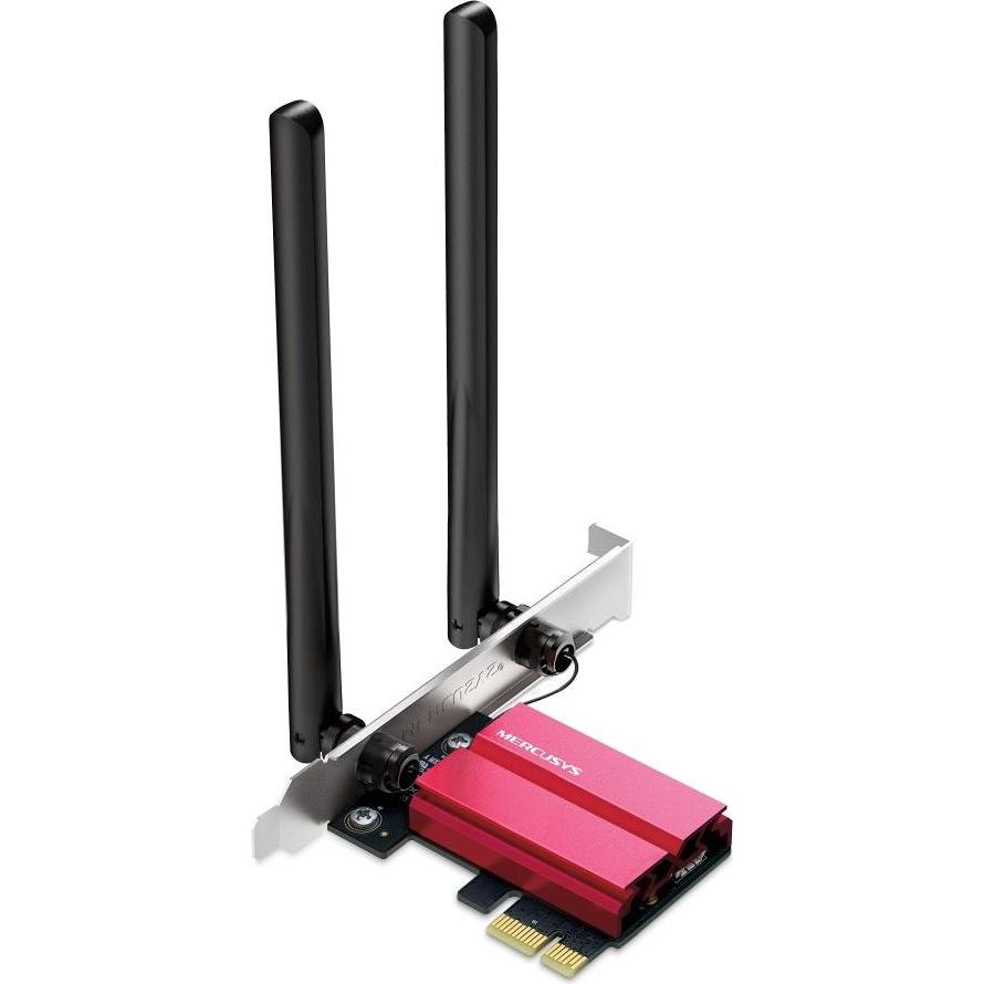 Thumbnail - Mercusys WRL ADAPTER 5400MBPS/BLUETH5.3/MA86XE (Mini PCI Express), Netzwerkkarte, Schwarz
