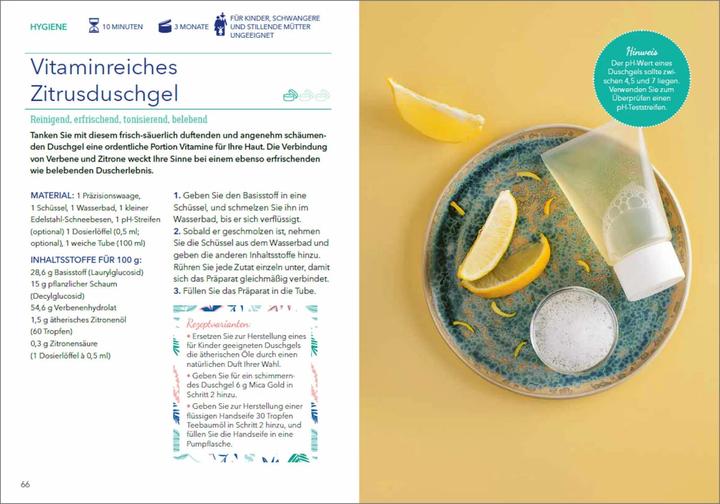 Produktbild Natur pur - Kosmetik selber machen. 20 Naturkosmetik-Rezepte für Hautcreme, Bodylotion, Shampoo (Deutsch, Gesa Mattiesch, Julie Charles, Sara Duménil, 2020)