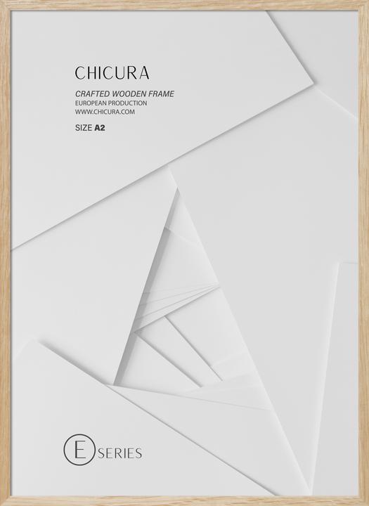 Image du produit ChiCura Holzrahmen - Glas (A2)