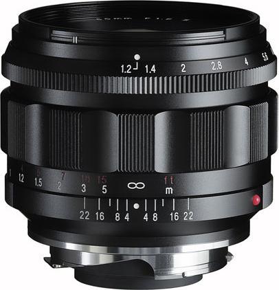 Image du produit Voigtländer Nokton 50mm / 1.2 VM asph. II schwarz (Leica M)
