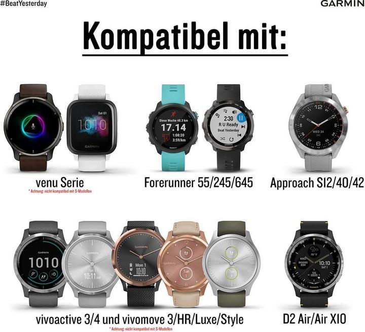 Produktbild Garmin Quick Change (20 mm, Nylon)