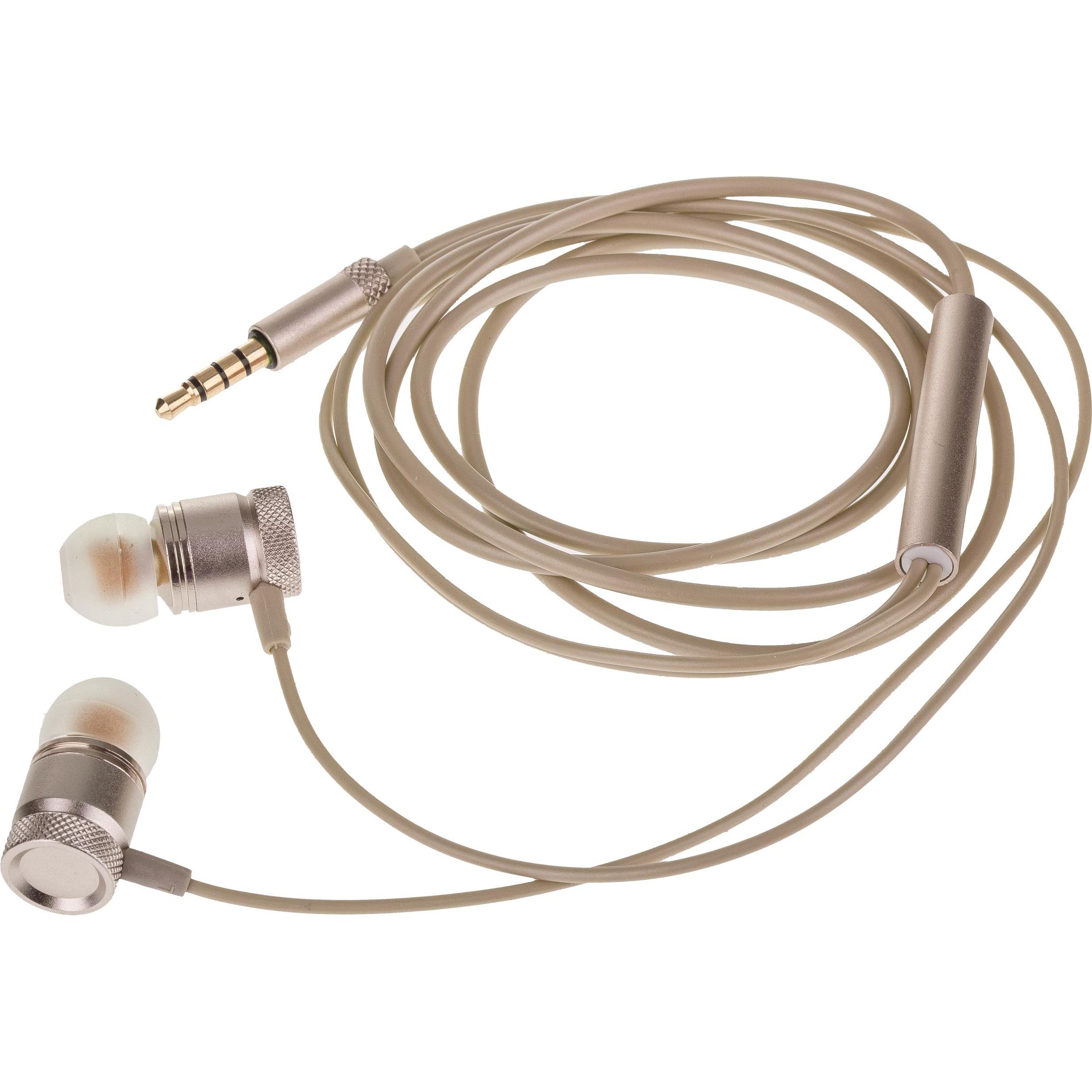 Peter Jäckel FUN Stereo Headphone Premium Gold mit 3.5mm Klinkenanschluss (Kabelgebunden), Kopfhörer, Gold