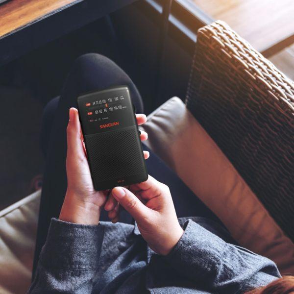Actual product image Sangean SR-35 - Radio - Black (FM)