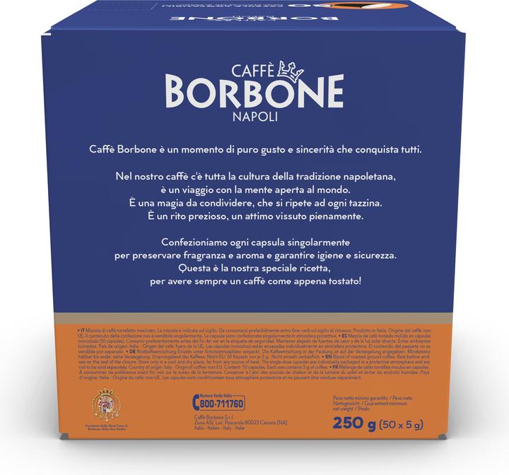 Actual product image Caffè Borbone Napoli (NESPRESSO Vertuo)