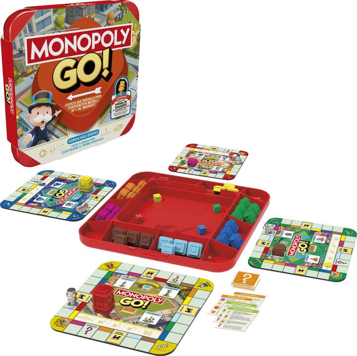 Image du produit Hasbro Gaming Monopoly GO! Jeu de société (Allemand, 2 - 4 Joueur)