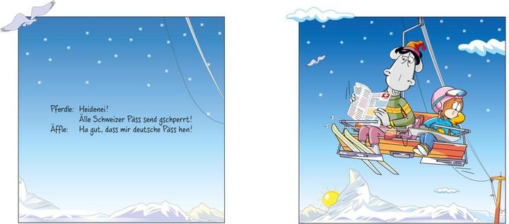 Image du produit Äffle & Pferdle: A scheene Bescherung! (Allemand, Heiko Volz, Roman Lang, 2023)