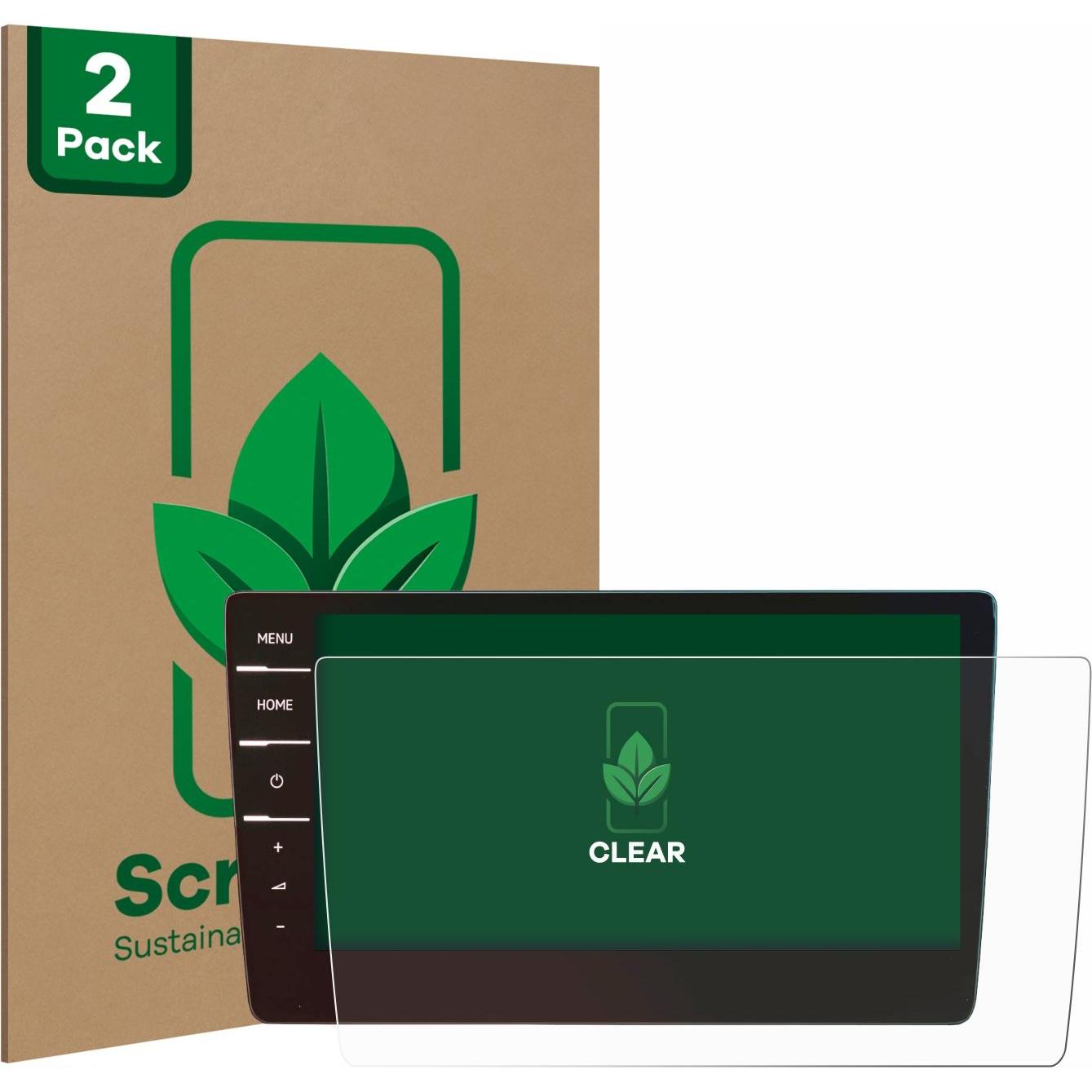 ScreenLeaf, Fahrzeug Navigation Zubehör, Schutzfolie nachhaltiger Displayschutz Displayschutzfolie Folie Klar Transparen...