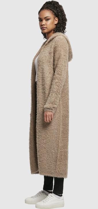 Produktbild Urban Classics Ladies Hooded Feather Cardigan (XXL)