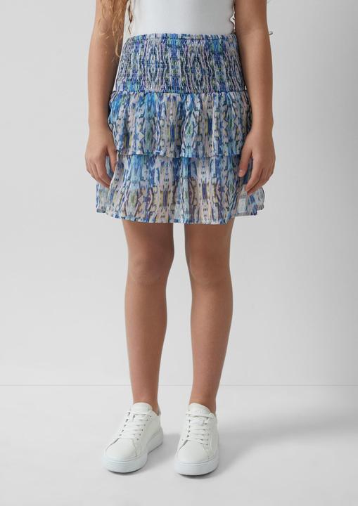 Actual product image S.Oliver Rock Chiffon-Rock mit Glitzergarn und integrierter Hose (170, 176)