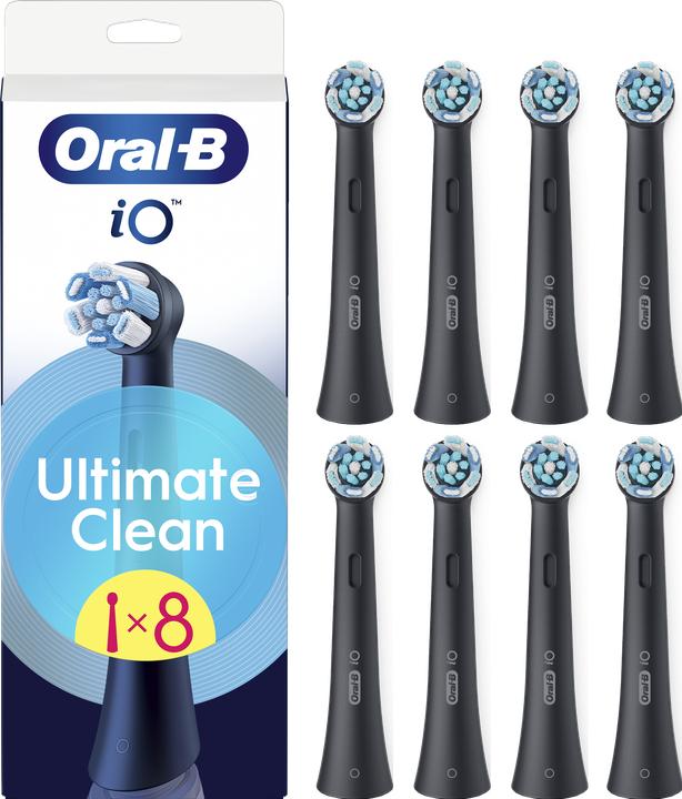 Braun iO RB CBF 8 UltimateClean Black 8-pack