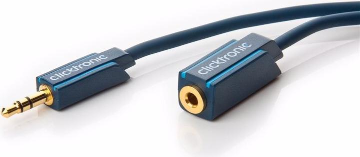 clicktronic 3.5mm Verlängerungskabel (1.50 m, 3.5mm Klinke (AUX))