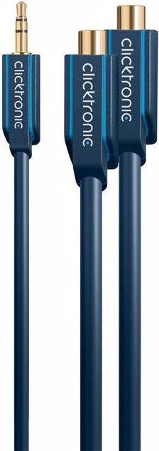 Actual product image Goobay MP3 Y-Adapter (0.10 m, Cinch, 3.5mm jack (AUX))
