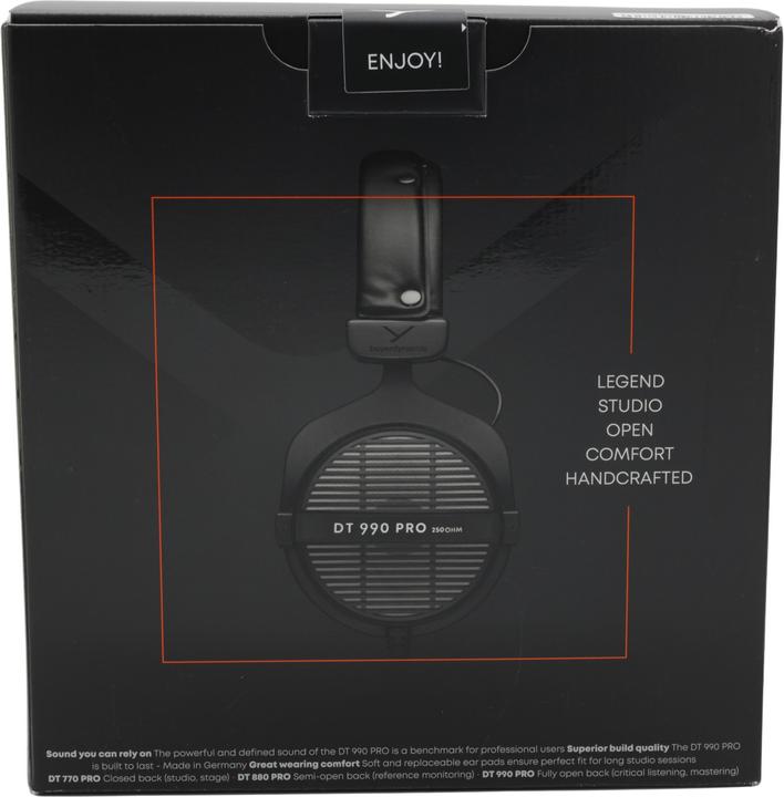 Immagine prodotto Beyerdynamic DT 990Pro (Nessuna cancellazione del rumore, Cablato)